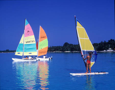 Recreation - Catamaran and Windsurf